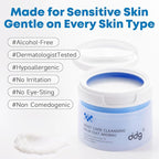 ddg Cleansing Balm–Makeup Remover Balm for Sensitive Skin,Eye Makeup Remover,Facial Cleanser for Waterproof Removal,Vegan Plant Oils,Nourishing & Hydrating,3.38 fl oz / 100 ml