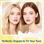 Glitter Freckles Face Tattoo - Silver Freckles Temporary Tattoos, Body Face Glitter for Women Girls, Cute Star Sparkle Patches Makeup Accessories for Festival Rave Parties Halloween, Silver 6 Pcs