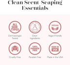 Spongellé White Ginger Hawaiian Buffer | Body Wash Infused Sponge with Awapuhi & Kukui Nut Oil | Exfoliates & Hydrates | 14+ Uses