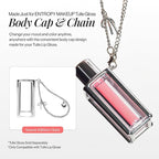 ENTROPY MAKEUP Tulle Lip Gloss, Lightweight 3D Pearl Shimmer, Ultra-Gloss High Shine, Non-Sticky Moisturizing Lip Gloss with Peptide Complex, Robe