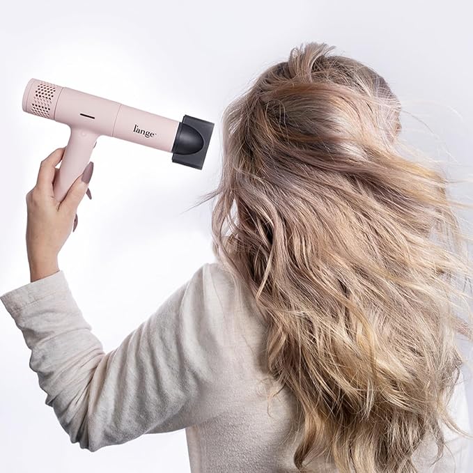 L'ANGE HAIR Le Styliste Luxe Digital Luxury Hair Dryer | Quiet Brushless Blow Dryer with Diffuser | Hairdryer with 4 Heat & 2 Speed Settings | Negative Ion Technology | Best Hair Dryer for Blowouts