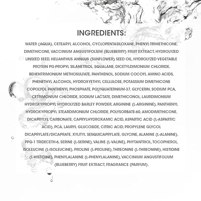 SEVEN haircare - Kente® BOND Serum with Vit E & Blueberry Extract- Restorative Serum for Damaged Hair - Smooth & Seal Split Ends - Sulfate Free & Paraben Free - 3.2 oz