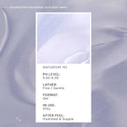 Naturium The Booster Hyaluronic Acid Body Wash, Hydrating & Moisturizing plus Minimizes Dryness, with Glycerin & Vitamin B5, 16.9 oz