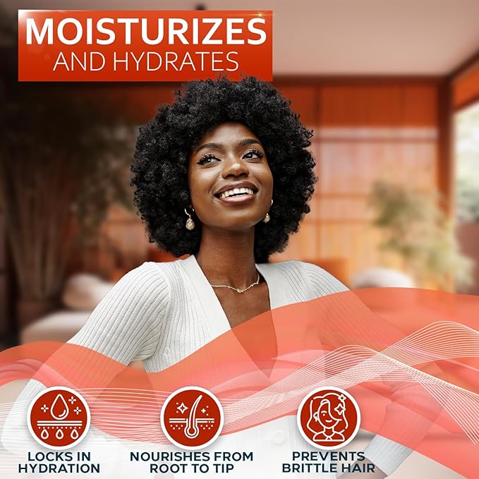 Batana Oil Shampoo and Conditioner Set - Thickening Hair Products for Women and Men - For Strengthening and Volumizing Fine and Thinning Hair - Sulfate Free with Biotin and Keratin for a Fuller Look