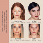 Bellapierre Mineral Foundation SPF 15 – Loose Powder Foundation, Full Coverage Mineral Makeup with Matte Finish – Vegan, Cruelty Free, Hypoallergenic, Oil & Talc Free – 0.32 oz - Nutmeg