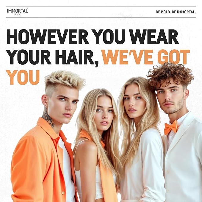 Immortal NYC Re-Form Original Pomade – Medium Shine & Strong Hold - Men's Water-Based Hair Balm - Vegan Styling Cream with Biotin, Keratin & Panthenol for All Hair Types (150 mL, Reform Matte)