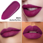 Oulac Matte Liquid Purple Lipstick for Women, Dark Violet Long Lasting Lipstick, Waterproof Lip Stain, No Transfer, Creamy High Pigmented Formula with Vitamin E, Vegan & Cruelty-Free M15
