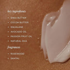 '+ Lux Unfiltered N°32 Gradual Self Tanner, Hydrating Self Tanning Lotion with Shea Butter & Squalane - Non-Sticky, No Transfer, Natural-Looking Tan - Vegan & Cruelty-Free Sunless Tanner - Santal