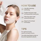 VINNE Signature Bio Deep Collagen Firming Mask – Korean Hydrogel Mask w/ 5,000ppm Ultra-Low Molecular Collagen, Centella Asiatica Exosome, Niacinamide & PDRN – Skin Care Face Mask (4 Sheets, 1.41 oz)