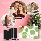 100PCS Black Hair Ties for Women Girls, Seamless Thick Black Hair Band, Elastic Hair Ties No Damage Ponytail Holder Christmas Gift