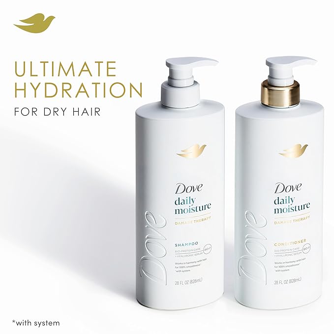 Dove Conditioner Coconut & Hydration for Dry Hair with Bio-Protein Care Technology and Coconut Oil 28 Fl Oz