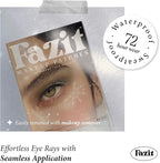 Fazit Makeup Patches - Snowflake Eye Rays - Glow Up Make-Up Patches - Cute Glitter Makeup Accessories for Women - Cosmetic Glitter for Face