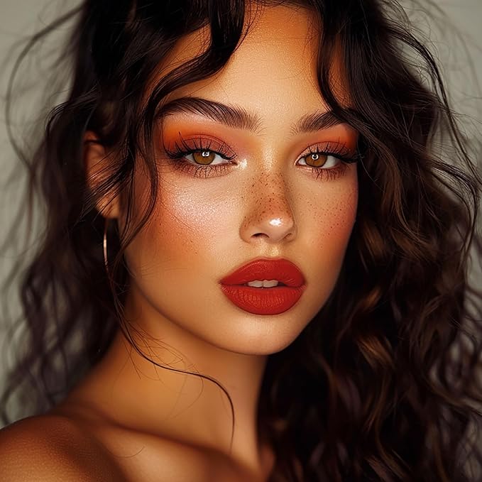 Red Lipstick Matte for Women Superstay Long Lasting Lipstick Smudgeproof Liquid Lipsticks Cruelty Free Lip Makeup (DM29 Flamingo)