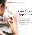 Womaness Eye Opener - Anti Aging, Hydrating, & Moisturizing Under Eye Cream for Dark Circles and Puffiness - With Hyaluronic Acid, Bakuchiol Retinol Alternative, & Firming Red Algae Extract – 15ml