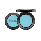 Single Blue Eyeshadow Matt, Handmade Pressed Eyeshadow Palette Long Lasting With No Creasing Pigmented Sky Blue Eye Shadow (Light Blue)