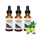 HAiREM™ Botanical Hair Serum, Promotes Hair Growth, Thicker & Fuller Hair, Darkens Grey Hair, For Men & Women - 2oz (3 Bottles)