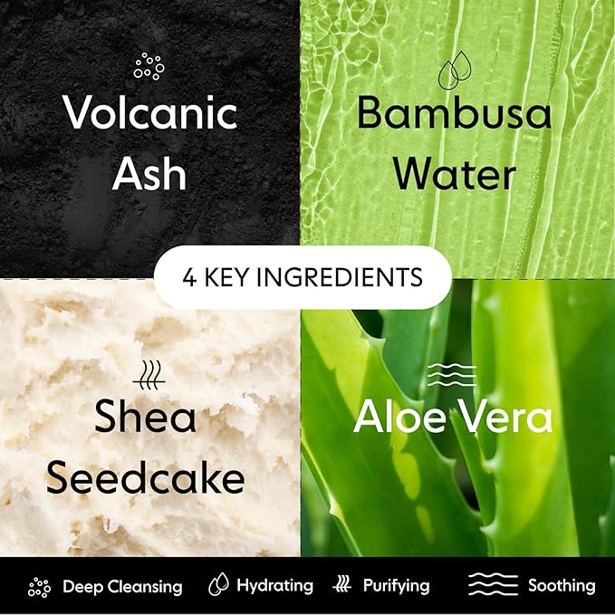 LOOPS CLEAN SLATE - Detoxifying Hydrogel Face Mask - Detoxify, Cleanse & Soothe - Deeply Purifying and Super Hydrating - Minimizes the Look of Pores - Gifts for Women, Stocking Stuffer - 5 pc