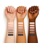 6 Colors Mini Eyeshadow Makeup Palette Neutral Nude Smoky Eye Shadow Taupe & Brown Matte Make Up Pallet with Mirror Highly Pigmented Long Lasting Waterproof Travel Size Gift Kit 01