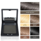 VOLLUCK Root Touch up Powder, Long-lasting Gray Hair Cover up Powder for All Hair Types, Waterproof for Women and Men (Dark-Brown, 0.42 0unce)