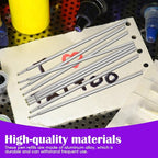 20pcs Tattoo Marking Pens, Disposable Stencil Pen Refills for Tattoo Outline - Aluminum Alloy Skin Marker for Microblading Permanent Makeup Body Art