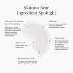 Skinuva® Next Generation Scar Cream - Stretch Mark Cream Made with Growth Factors, Hyaluronic Acid & Vitamin C for Intense Stretch Mark Removal (2.5 oz)