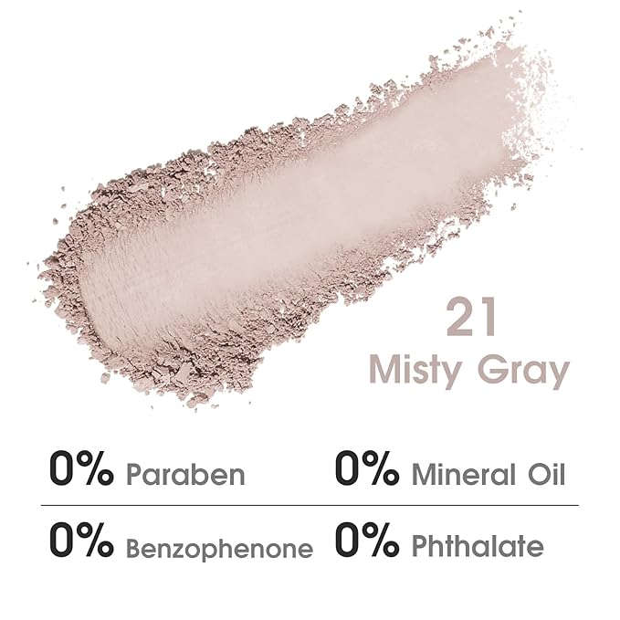 UCANBE Misty Mauve Single Eyeshadow Palette, Neutral Matte Mini Eye Shadow Powder, Highly Pigmented Professional Long-Lasting Waterproof Makeup Pallet