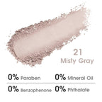 UCANBE Misty Mauve Single Eyeshadow Palette, Neutral Matte Mini Eye Shadow Powder, Highly Pigmented Professional Long-Lasting Waterproof Makeup Pallet