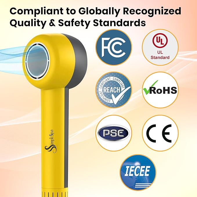 TurboDry3 Ionic Hair Dryer–Compact Lightweight Quiet 160000 RPM High-Speed Professional Blow Dryer with Diffuser, Portable Travel Hair Dryer for Curly & All Hair Types, Gift for Women & Men