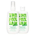 The Fox Tan Fragrance-Free Originals Bundle, Tanning Accelerators For Deeper Tans, Creates Flawless Tan Skin, Vegan & Cruelty-Free, 120mL (2 Products)