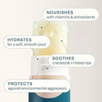 Cliganic Organic Lip Balm Set (4 Packs of 6 Tubes), 100% Natural Moisturizer for Cracked & Dry Lips