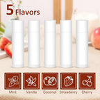 120 Pack Lip Balm Unlabeled, Natural