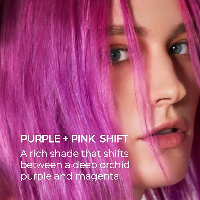 XMONDO Color Pink + Red Shade Shift Mask – Semi-Permanent Dye with Bond Booster & Hyaluronic Acid, 8 oz