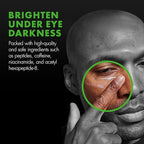 Tiege Hanley Eye Cream for Men, Morning and Night Under Eye Cream With Hyaluronic Acid and Vitamin B3, Helps Reduce the Look of Dark Circles and Puffiness, Anti Aging Men’s Skin Care, 0.5 Oz, 2 Pack