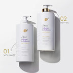 Dove Shampoo Volume & Fullness for Fine, Thin Hair with Bio-Protein Care Technology and Biotin 28 Fl Oz