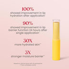 Burt's Bees Boosted Lip Balm Sheer Plus; Vitamin Lip Balm, Nourishing Vitamin C, E, and F Core; 24 Hour Moisture; Tint Free, Semi Glossy Finish; 100% Natural Origin; 1 Tube; 0.16 Oz.