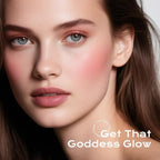 Color Nymph 3-IN-1 Face Palette, Ultra-Smoothy Creamy Blush Highlighter Bronzer Palette, Matte & Long-Lasting, Glowy Finish - Makeup Stacks for Travel | Vegan & Cruelty-Free - Sunset Kiss