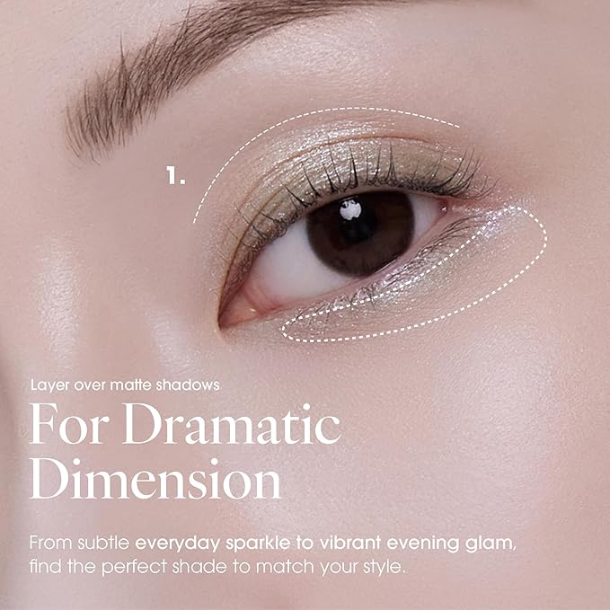 SPARKLE SPOT 508 ANGEL WINGS, High Shine Glitter Eye & Face Sparkle, Multi-Dimensional (1.6g, 0.004 oz.)