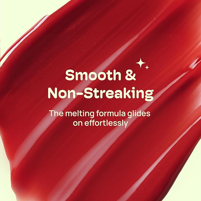 MIXIK Plumping Lip Ampoule, Hydrating Lip Gloss Plumping Ampoule made with Shea Butter & Argan Kernel Oil leaving Lips Plump, Smooth and Glossy, promotes Vibrant High-Gloss Plump Lips (Red Plump)