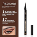 docolor Brown Eyeliner Ultra-Pigmented & Waterproof Eye Liner Quick Drying Liquid Eyeliner Vegan & Cruelty-Free
