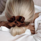 Hair Scrunchies for Women - Hair Ties No Damage Both for Thick Hair or Thin Hair Curl Hair No Crease Scrunchies Ponytail Holder No Hurt Your Hair