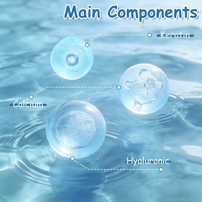 2PCS Nail Care Serum - Hyaluronic Nail Hardener for Cracked Cuticles & Dry Nails,Nail Care - Repairs Crackedcuticles,Nail Repair Serumhardened Nails,Suitable Formanicures And Home Care