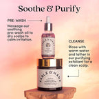 Fable & Mane Amla Soothing Serum with Rosemary Oil Purifies and Balances Irritation. Detox Treatment for Dry, Itchy or Sensitive Scalps