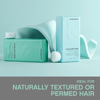 KEVIN.MURPHY KILLER.CURLS RINSE - Nourishing Curl Conditioner - Care for Natural & Permed Hair - With Hydrating Oat Milk - Colour-Safe & Vegan - 250 mL / 8.4 fl oz