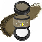 Sevich Hairline Powder - Root Touch Up Instantly Hair Color for Thinning Gray Coverage - Bald Spot Concealing Hair Powder for Women & Men - 48Hour Waterproof & Sweatproof - Light Coffee