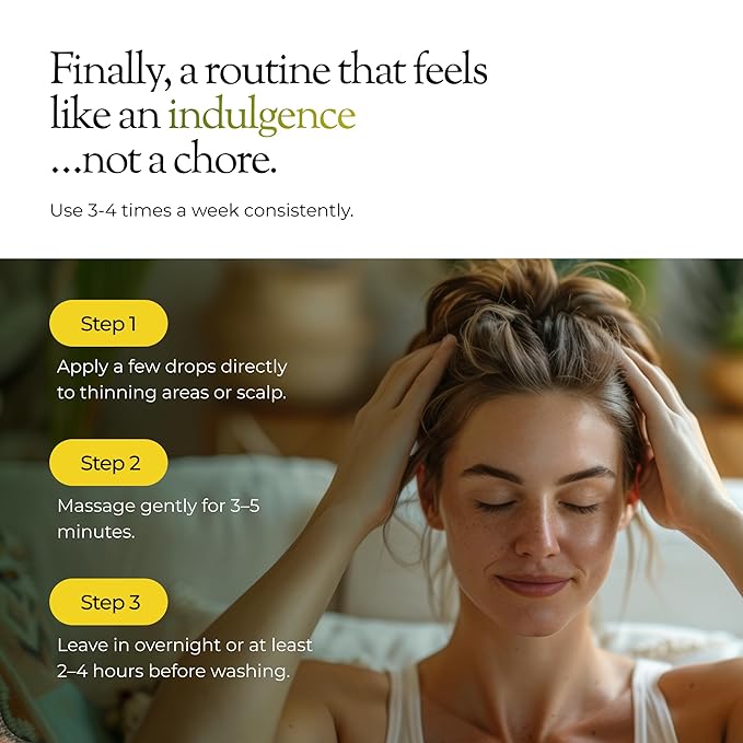 regener8 Hair & Scalp Oil for Women – Essential & Carrier Oil Blend for Hormone-Related Thinning & Loss – Natural Support for Postpartum, Menopause & Chronic Stress