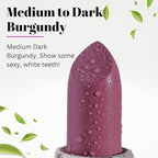 Fifth & Skin BOTANICAL Lipstick (RHUBARB) | Made in USA | Vegan | Natural | Organic | Cruelty Free | Paraben Free | NO Lead | Moisturizing Color that's Good for your Lips!