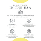 Vanman's - Tallow and Honey Balm Jumbo - Tallow Face Moisturizer with Pure Grass-Fed/Finished Beef Tallow for Skin and Essential Oils, Organic Raw Honey and Beeswax, Cold Pressed Olive Oil - 6.3 oz