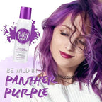 Punky Temporary Hair Color Spray – Panther Purple, Instant Vivid Temporary Hair Dye for Kids & Women, Wash Out, Hair-Color Spray, 3.5 oz, 2 Pack