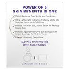 Olay Super Cream with Sunscreen SPF 30, Lightweight Face Moisturizer with Sun Protection, 5-in-1 Skin Care Benefits - Hydrating, Brightening, Firming - Niacinamide, Vitamin C, Collagen Peptide, 1.7 oz