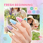 Beetles Gel Nail Polish Kit with U V Light - 32 Colors Nail Kit 55 Pcs Gel Polish Set Four Seasons Glow Pro Base & Matte Glossy Top Coat Nails Stuff Soak Off DIY Art Set Gifts for Women Teen Girls